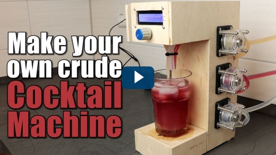 Make your own crude Cocktail Machine